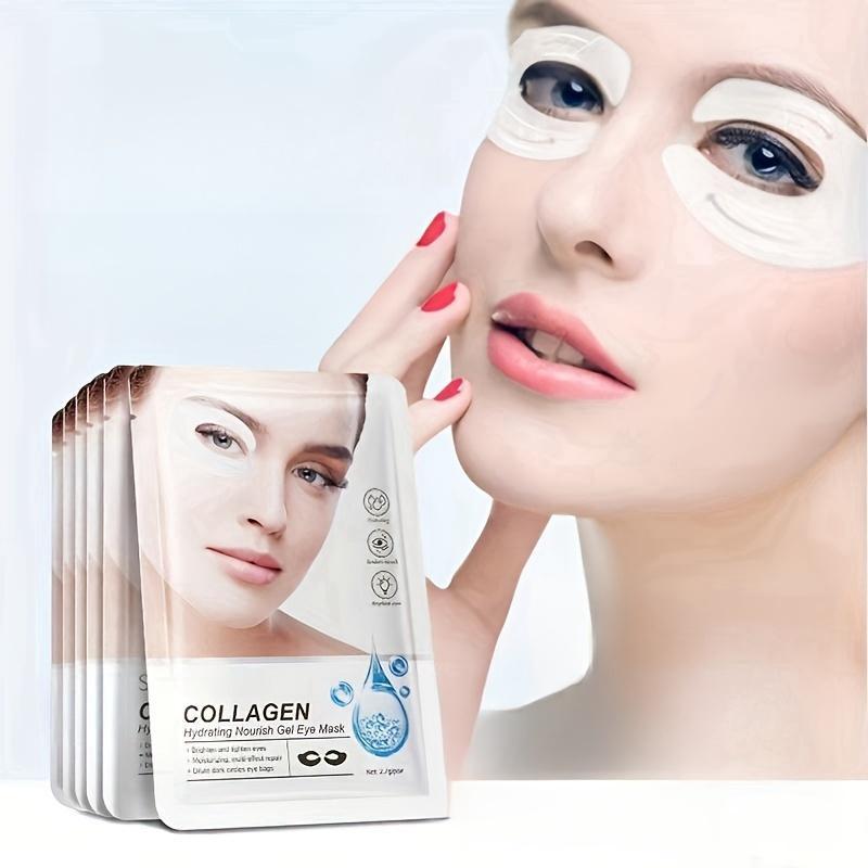5-teilige Kollagen-Hydrogel-Augenmasken zur Reduzierung von Falten und Augenringen