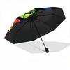 1PC Superheroes Comics Automatic Open/Close, 8-Rib Durable Frame Compact Travel Umbrella for Men & Women 054