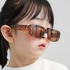 Korean Retro Square Child Sunglasses for Kids Fashion Oval Solid Color Children Eyewear UV400