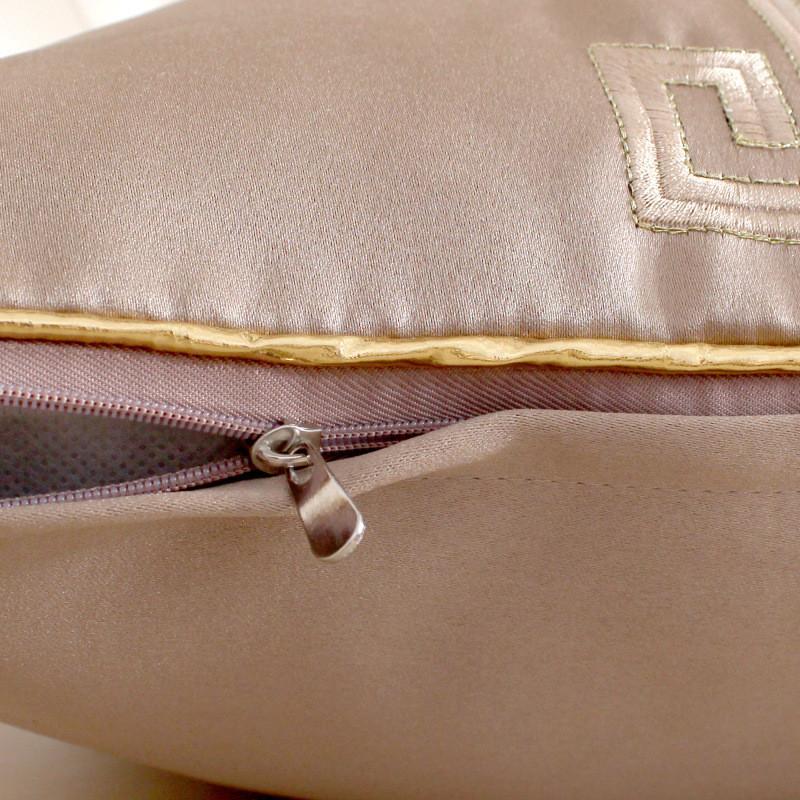 45x45cm Solid Color Embroidered Pillow Case Decorative Cushion Cover Home Jacquard Living Room Bedroom Sofa Waist Pillow