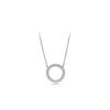 Light Luxury Neckchain Jewelry Necklace Sterling Silver S925 Logo Double Sided Size Necklace Collar Chain