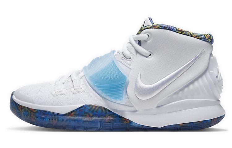 Nike Kyrie 6 White Sapphire Crimson GS BQ5599-146 36