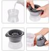 6cm Silicone Ball Ice Mold Sphere Ice Cube Mold Kitchen Stackable Slow Melting Ice Ball Round Jelly Mould For Cocktail Whiskey