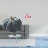 Halloween Pumpkin Cushion And Resin Sleeping Deer Figurine Decorative Set for Bedroom Sofa Bed