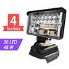 1Pcs Portable Working Spotlights 3/4/5/7/8Inch Fishing Light Led Light  Fit for Makita 18V Battery