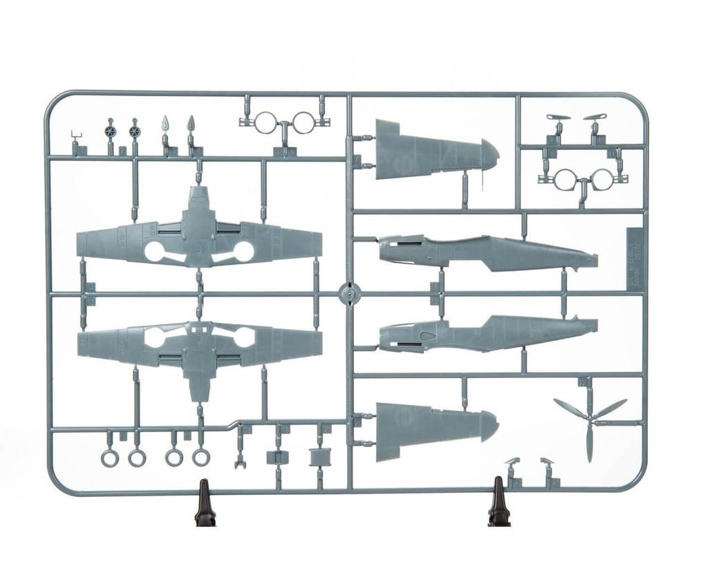 Eduard Dual Combo Limited Edition Africa Plastic Model Kit EDU2112 1/72 Bf109F/G (Airplane)