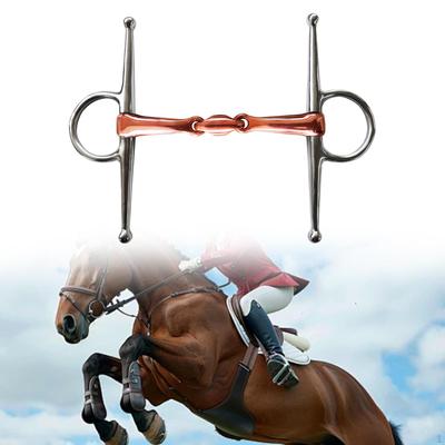 Horse Bit Mouth Snaffle Harness Driving Chew Half Cheek for