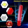 LED Side Marker Light 9-LED Track Position Lamp 24V Waterproof Universal Blue Light Red