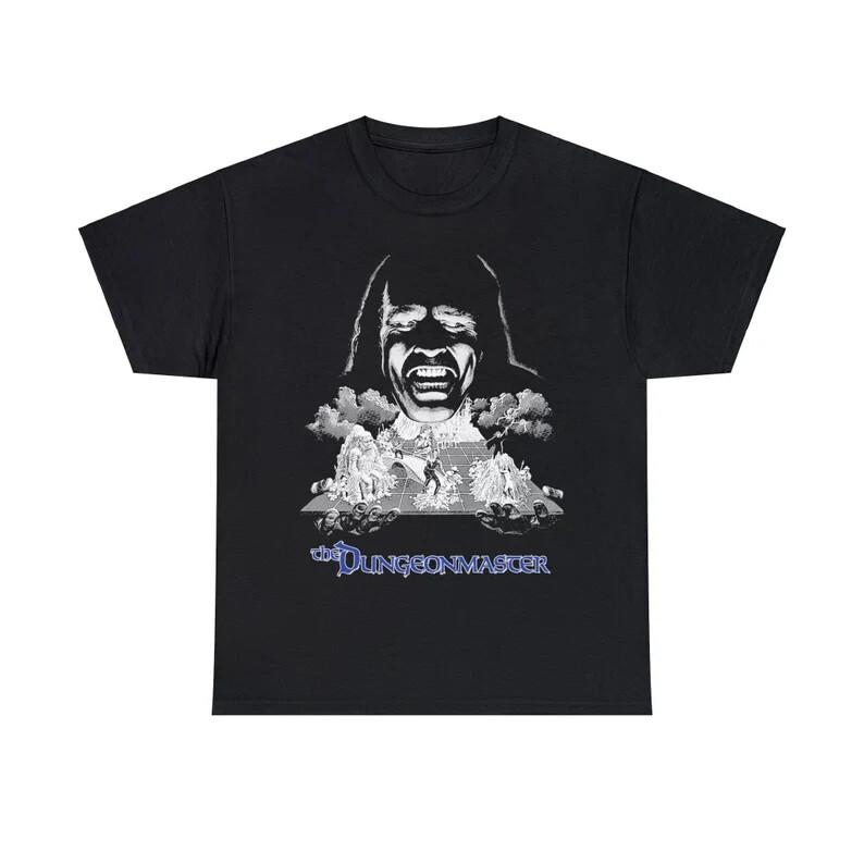 

The Dungeonmaster T Shirt Vintage Dark Fantasy Halloween Movie 1984 Goth Punk Unisex T-Shirt XXXXL