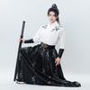 Men's & Couple's Song Dynasty Style Hanfu, Chivalrous Martial Arts Daily Suit With Bamboo Pattern