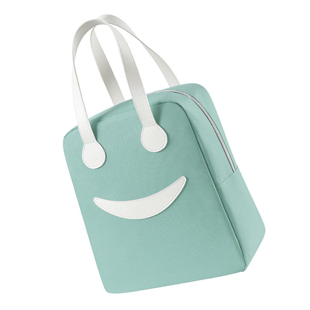 Lunch Bag Insulated Hand Carry Oxford Cloth Cute Large Capacity Lunch Box Bag for School  