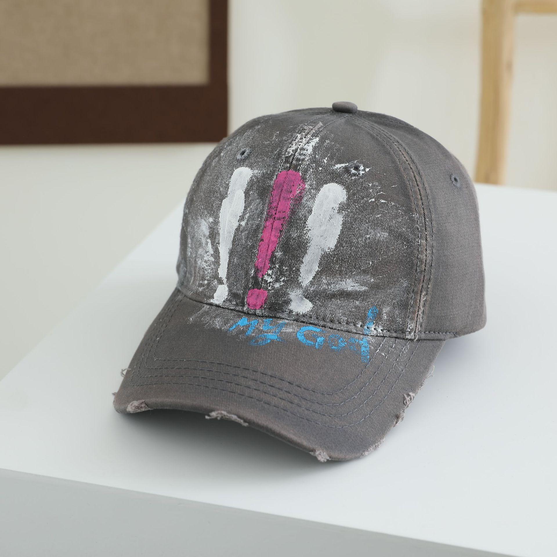 

Американская простая личность отверстие световая доска универсальная бейсболка цвет граффити дышащая мужская и женская повседневная кепка M（56-58cm） серый