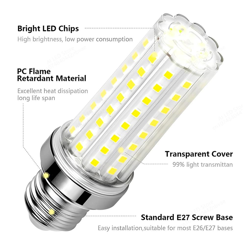 5X E14 E27 12w 16w 20w 24w 40w Led Corn Lamp Small Home Replace/50w/halogen Warm Bulb Super Chandelier Color Appliance 230v High