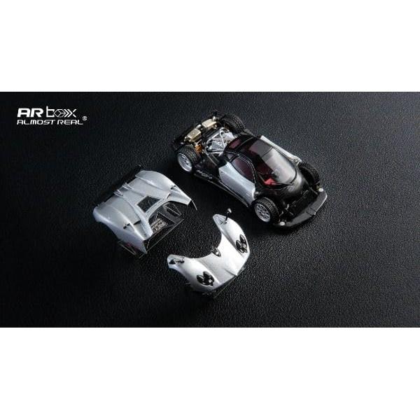 Almost Real 1/64 Pagani Zonda F 2005 Grigio Mercurio (Finished Model)