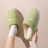 Shoes Home Warm Fleece Home Slippers 2025 Cotton Shoes Non-slip Thick-soled Plush Winter Cotton Mop