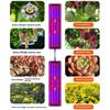 12V 4-Panel Plant Seedling Growth Light 6 Brightness Plant Shelf Fill Light,EU Plug