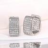 Exquisite Fashion Micro Shop Zircon U-Shaped Earrings Girl Wedding Valentine'S Day Gift Jewelry Pendant Wholesale