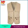 Custom Embroidered Casual Vest for Outdoor Volunteer Activities and Events