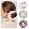 Ruched Hair Scrunchies Thick Updo Oversized Hair Scrunchy Elegant Hair Rope Scrunchy Women Ponytail Holder