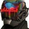 Cască cyberpunk pentru jocuri de rol, mască cool, cu ecran LED pentru text și imagini editabile, mască de războinic ninja, cadou de Crăciun și ziua de naștere