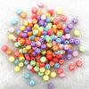 100pcs 7x4mm 6x6mm Mixed Alphabet Letter Beads Charms Beads for Making Jewelry Diy Handmade Bracelets Accessories