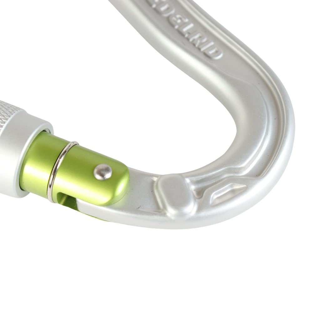 Edelrid HMS Bullet Permalock Carabiner ER73760 SI (Silver/FF/Men's, Lady's) [Used]