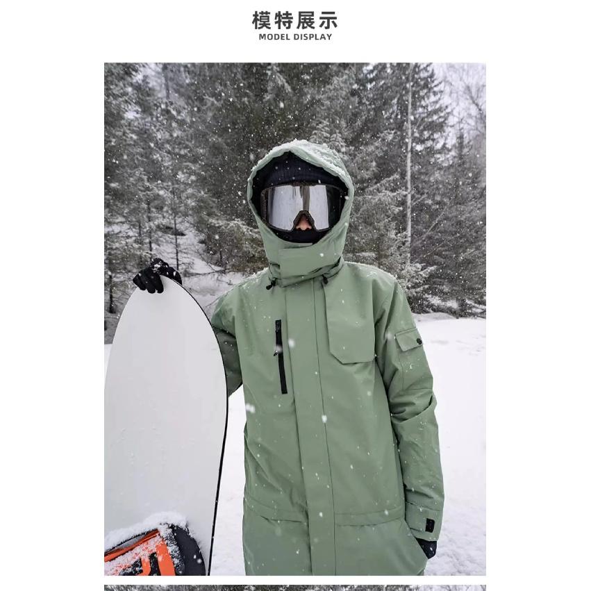 Airpose One-piece Ski Suit Waterproof Breathable Snowboard Winter Workwear Pants Ski Jacket Women Men Snow Clothes skiing suit