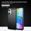 MOFI JK TPU Series-1 For vivo T3 Lite 5G Case Soft TPU Brushed Phone Cover Carbon Fiber Texture