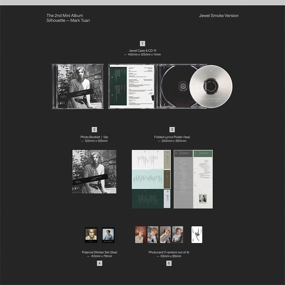 (Jewel / Deluxe Ver.) Mark Tuan (GOT7 MARK) [Silhouette] 2nd Mini Album