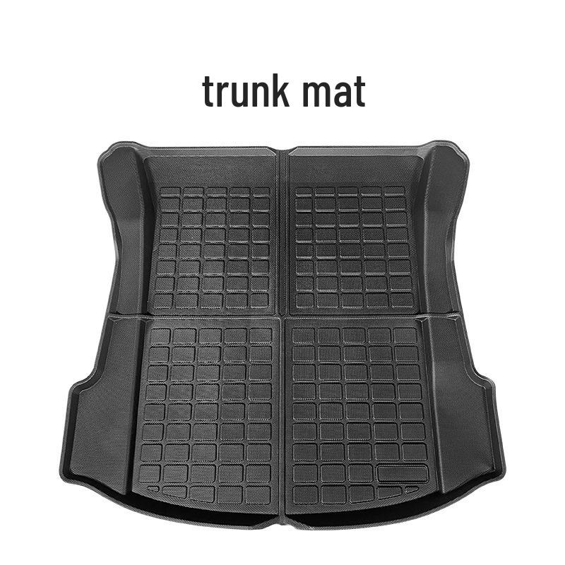 2023 Tesla Model 3 Upgraded Trunk Mat - TPE, Waterproof & Odorless