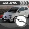 Carbon Fiber Emblem Frame Trim for Abarth 595/695 (2012-2023)
