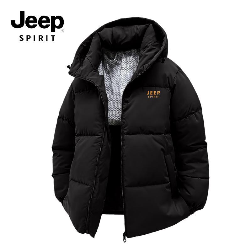 JEEP SPIRIT Унисекс Толстая Зимняя Куртка с Капюшоном 3XL