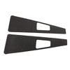 For Land Rover Defender 90 110 130 2004-2018 Aluminum Alloy Black Car Hood Protection Panel Decorate Stickers Car Accessories