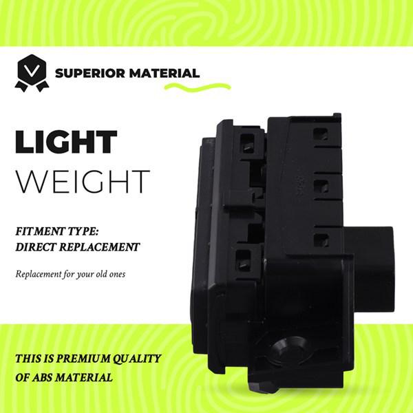 Rear Electric Seat Switch for 2020-2023 Toyota Sienna (Part Numbers: 84923-08030, 84923-08040)