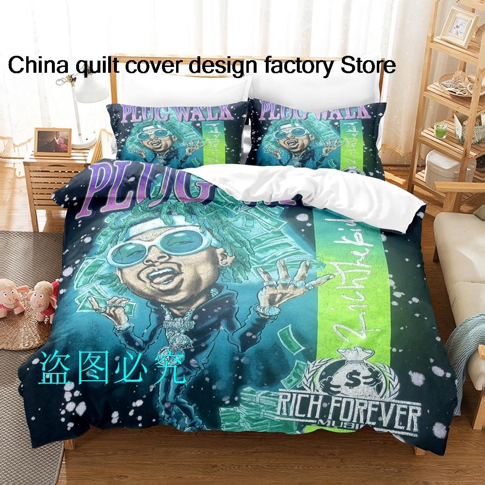

Hot Plug Walk Beding Set Single Twin Ful Quen King-Sized Dimensionsd Dimensions Bed Linen Set Aldult Kid Bedrom Duvetcover Sets 3D Anime Bed Shet Set 100*200cm Single