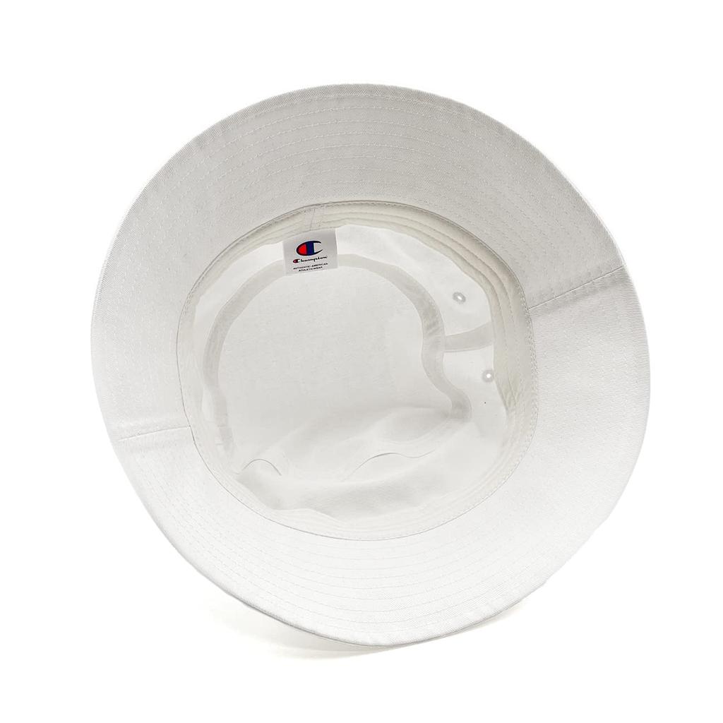 Champion Bucket Hat 58cm 60cm Cotton White Women's Men's 100%