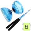 1 Set Professional Diabolo Of Triple Bearing DiaboloToy Diabolo Yoyo Chinese DiaboloToy Bearing Fitness Toy For Elderly NEW