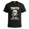 Truth The New Hate Speech Skull Skeleton Novelty Mens T-Shirt Scary Gift Tee Top