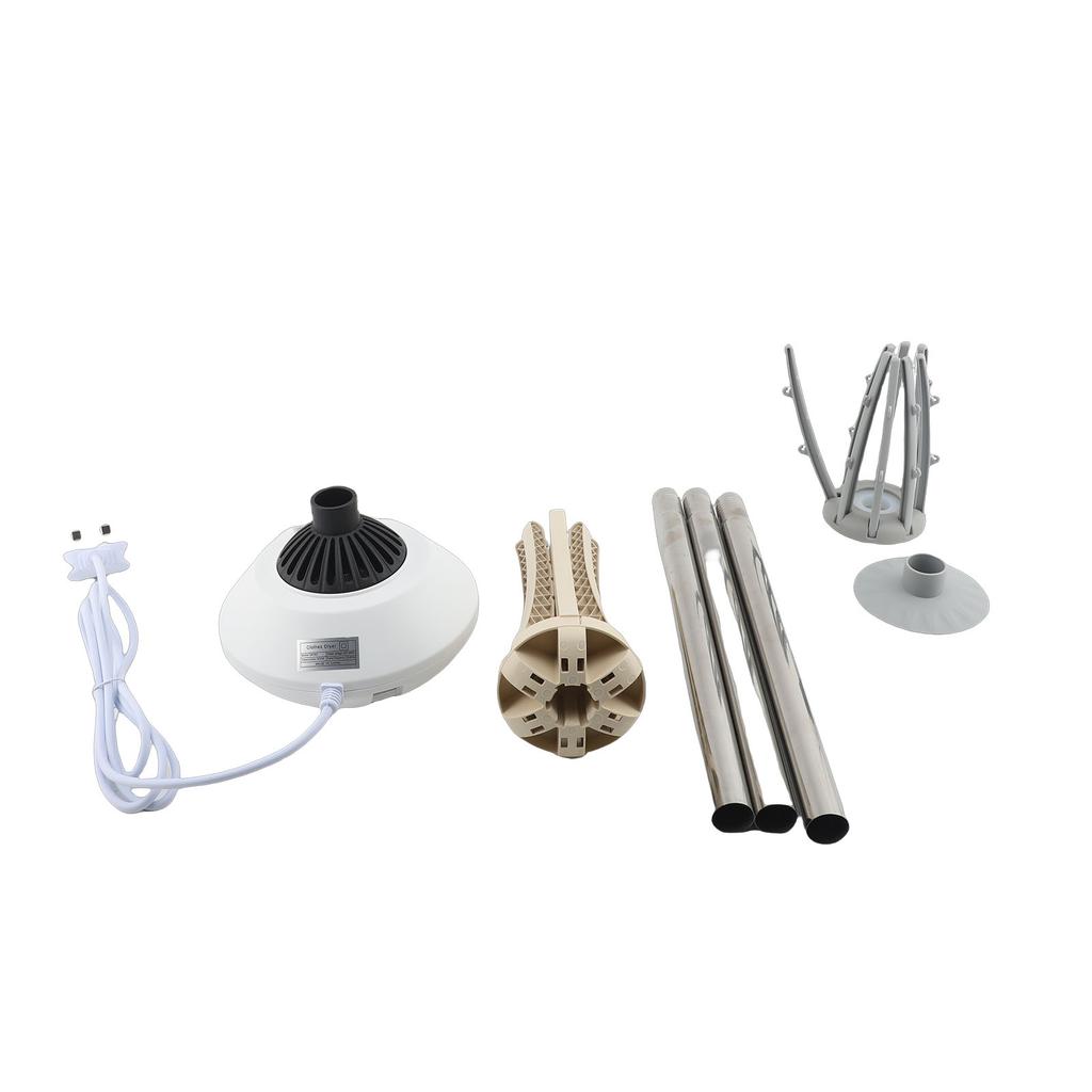 Electric Clothes Dryer 900W Large Capacity Water Proof Portable Electric Fast Drying Machine for Balcony Courtyard