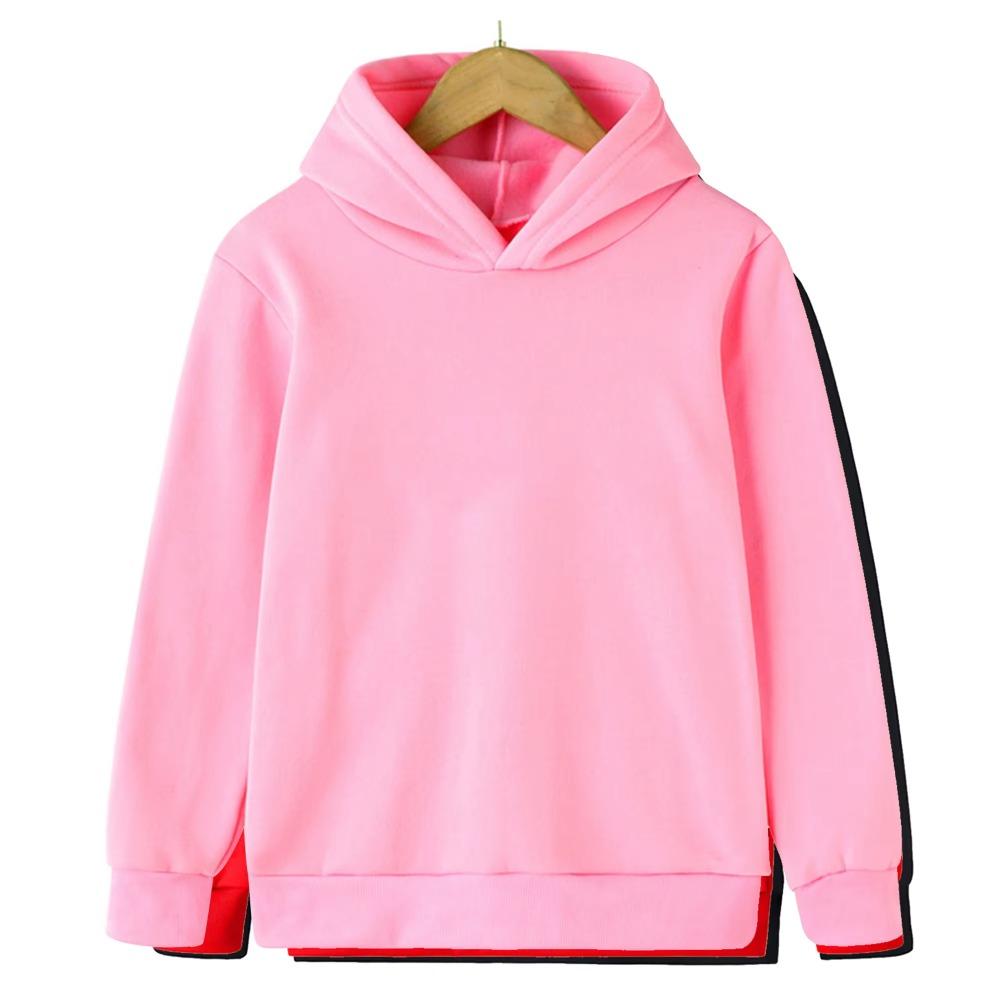 Home furnishing procurement Fashion Kids Boy Hoodies Autumn Girls Casual Hoodies Sweatshirt Kids Solid Color Hoodies Sweatshirt