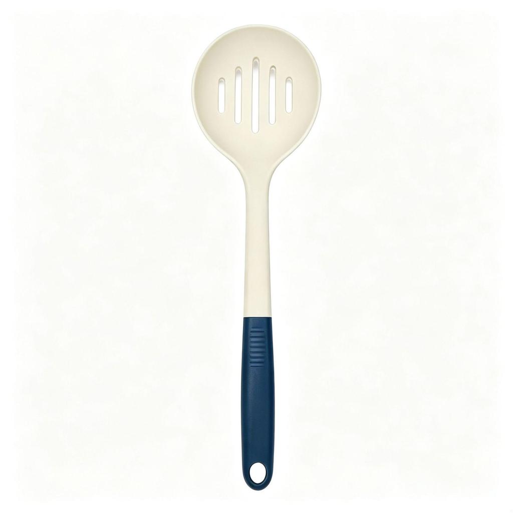 Wooden Handle Silicone Kitchenware Set: Non-stick Spatula & Ladle, High-Temp Resistant Cooking Tools.