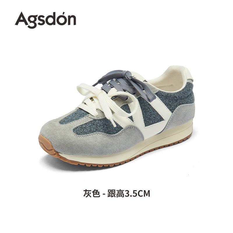 Augustine Ballet Training Shoes Women's 2025 New Autumn Retro Sports Forrest Gump Shoes Platform Student Casual Shoes