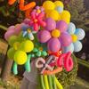 Frühlingsszene Ballonstrauß: Outdoor-Kindergarten-Foto-Requisiten für DIY-Frühlingsausflüge