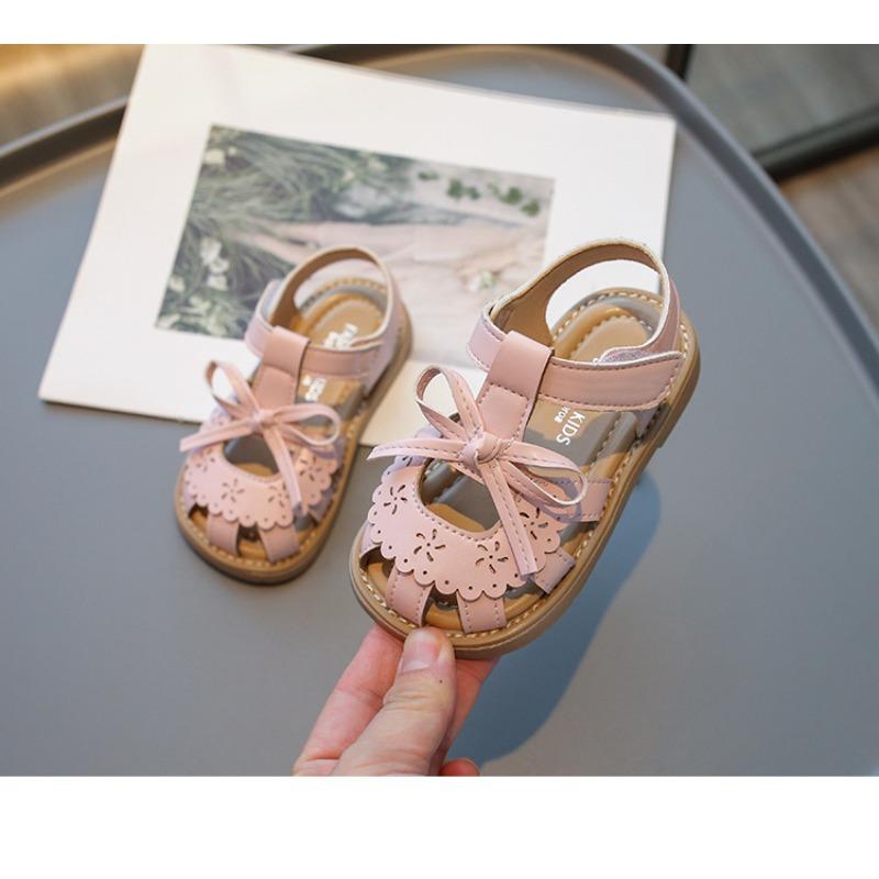Closed-toe Hollow Out Girls Sandals, Kids Beach Shoes, Toddler Princess Shoes