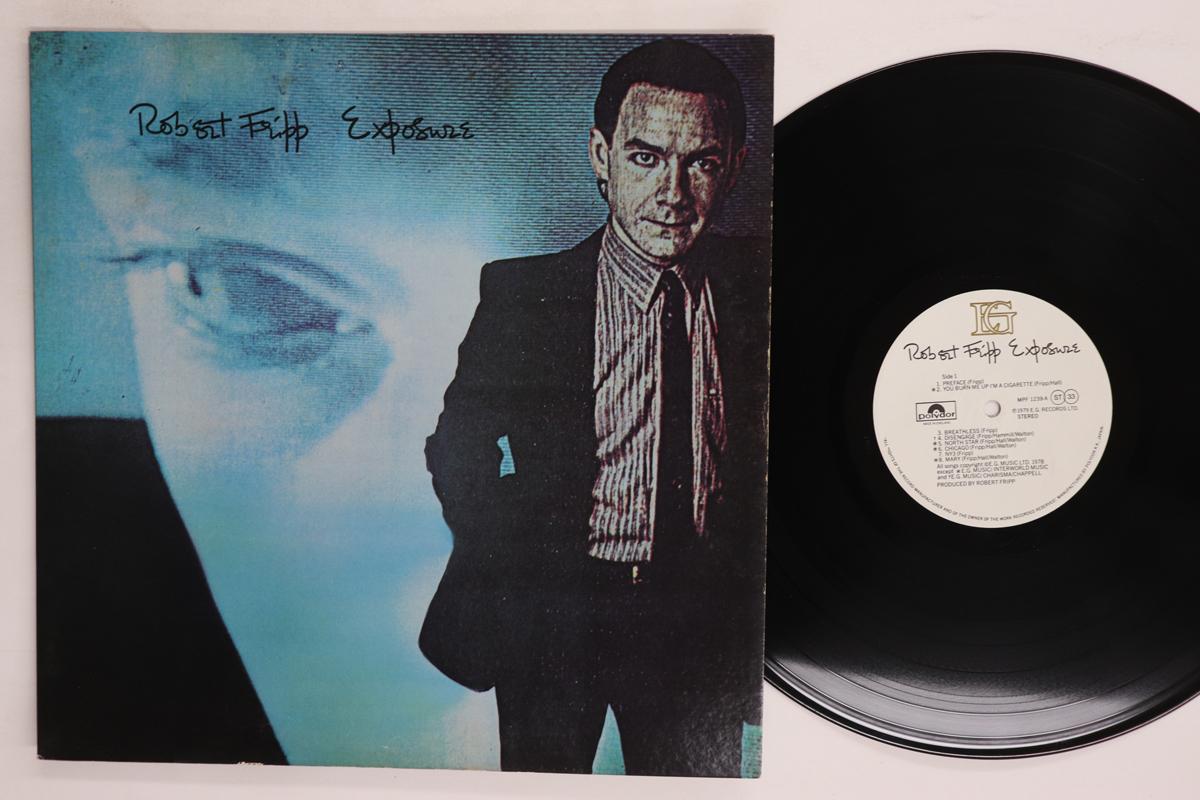 LP Record ROBERT FRIPP  Exprosure MPF1239 EG 1979 Japan Rock Used