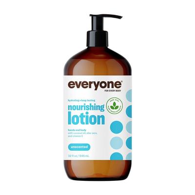 Everyone 2 In 1 Nourishing Lotion Hands And Body Unscented, 32 Fl Oz