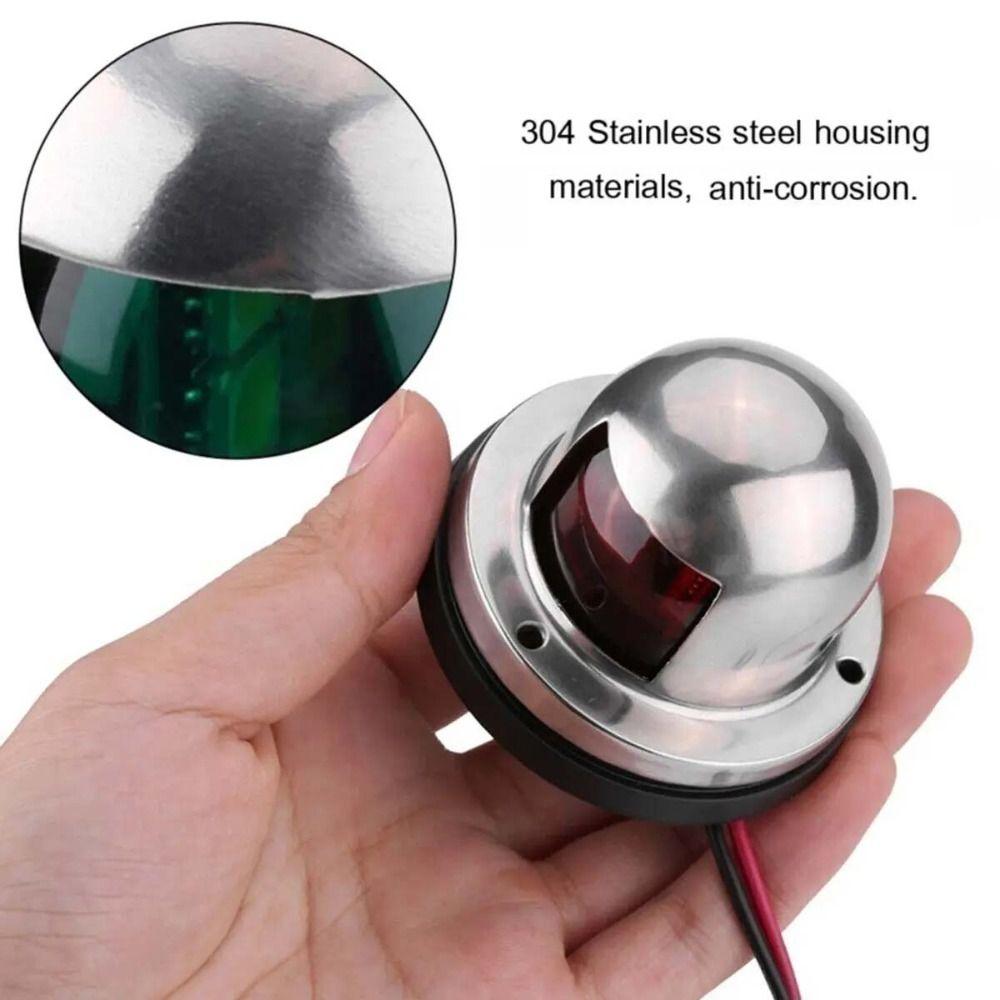 12V Navigation Signal Light Yacht Boat Signal Lamp Practical Marine Sailing Light