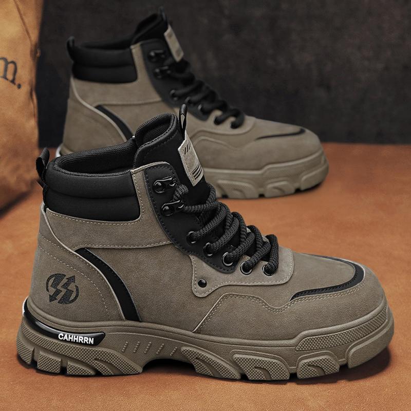 Fashion CYYTL Mens Boots Casual Shoes Cowboy Combat Winter Tactical Motorcycle Chelsea Ankle Leather Work Outdoor Hiking Designer Luxury