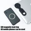 Back Mount Magnetic Phone Holder Plastic Laptop Back Mount New Rotation Stand  Notebook Use
