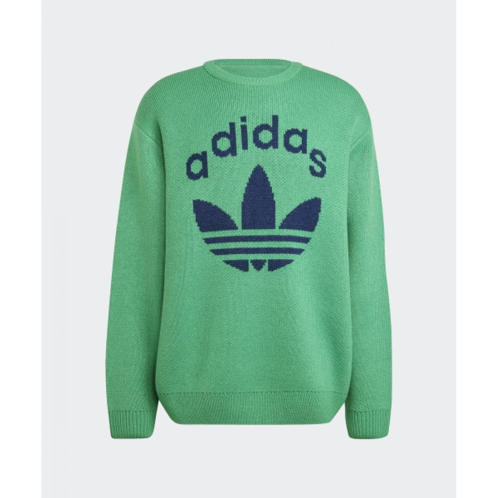 Adidas 70s Crewneck Sweater   Green Jn5966